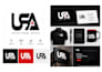 create company branding minimal luxury business card and logo design